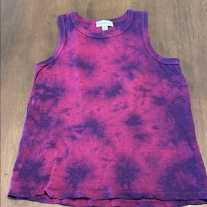 Evereve Tie-Dyed Tank Top